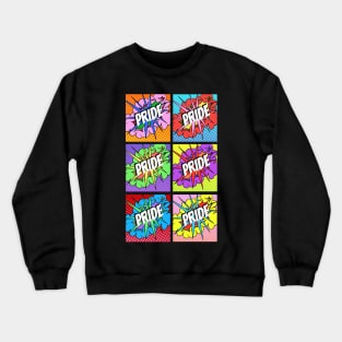 POPping Pride Art Crewneck Sweatshirt